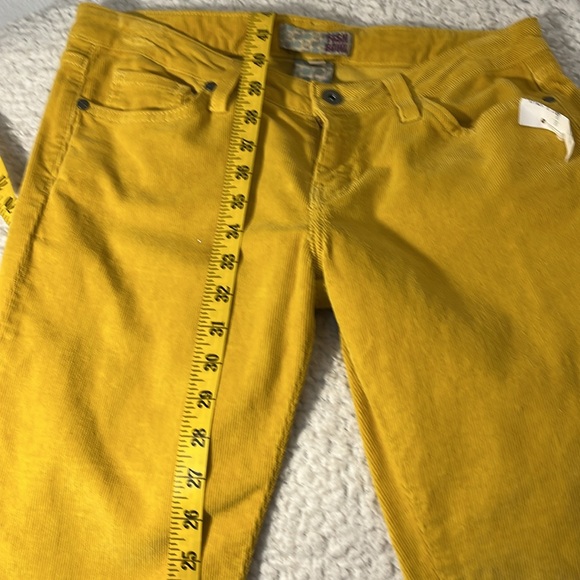 FISH BOWL Ladies Yellow Corduroy Pants - Picture 6 of 8